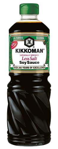 Salsa de soja Kikkoman baja en sal 975 ml