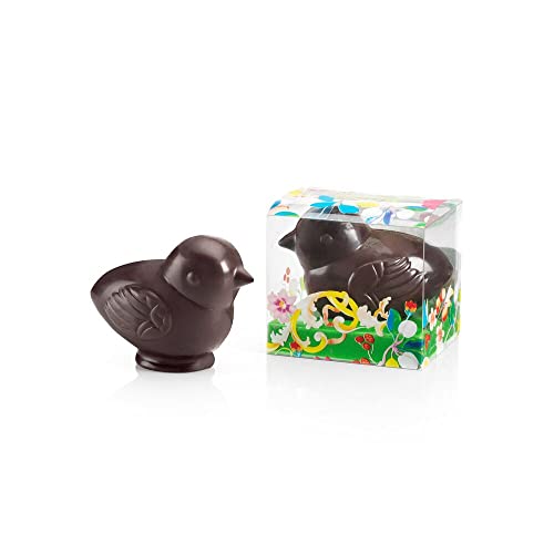 Venchi - Colección de Pascua - Pollito de Chocolate Negro, 70 g - Idea de Regalo - Sin Gluten - Vegano
