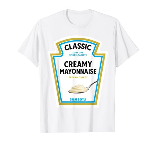 Mayonesa Mayonesa Ketchup Mostaza Disfraz a juego Halloween Camiseta