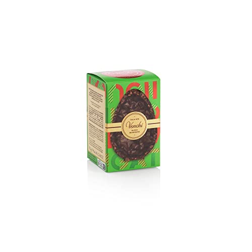 Venchi - Colección de Pascua - Minihuevo de Chocolate Brutto&Buono Nougatine con Avellanas del Piamonte IGP, 70 g - Hecho a Mano - Con Sorpresa - Idea de Regalo - Sin Gluten - Vegano