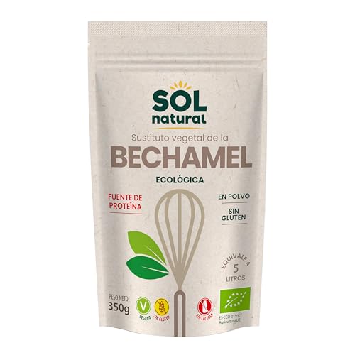 Bechamel vegana en polvo bio 350g Sol Natural