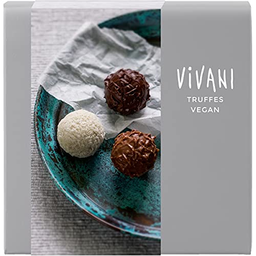 Surtido de Trufas de chocolate veganas BIO 100g 3 x 3 sabores