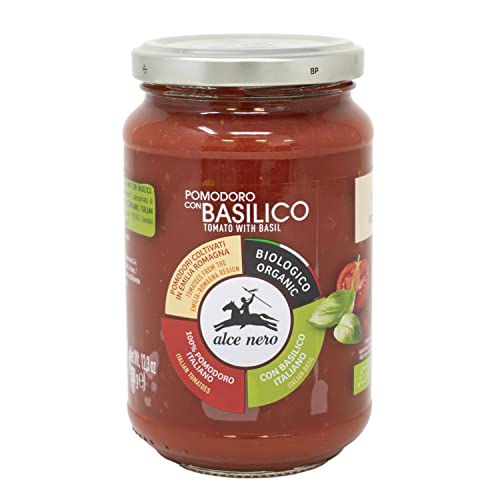 Alce Nero Salsa de Tomate con Albahaca, 350g