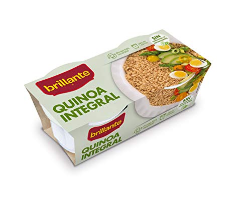 Brillante Quinoa Cocida Integral, 2 x 125g