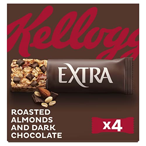 Kellogg's Extra Barritas Chocolate y Almendras pack 4 x 32g