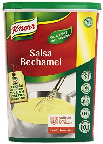 Knorr - Salsa Bechamel - Con cebolla y nuez moscada - 715 g