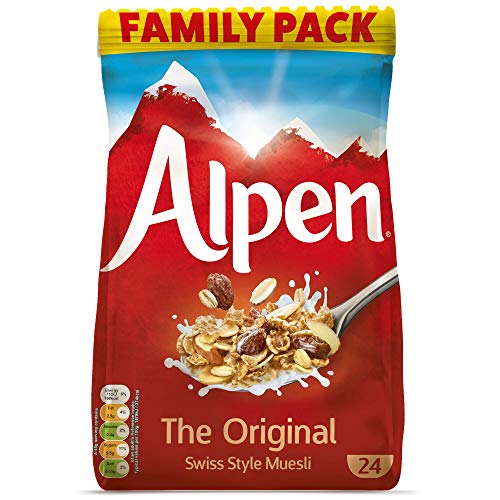 Alpen Original Muesli Bag Pack - Pack Size = 2x1.1kg