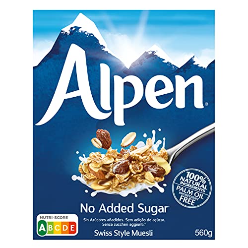 Alpen sin Azúcar- Muesli Suizo sin azúcar añadido (5.6kg)