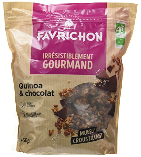 Favrichon Crunchy Muesli Quinoa Y Chocolate 450 G 450 G - 500 g