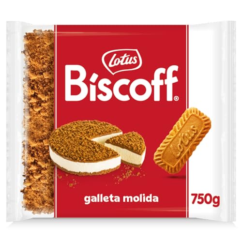 Biscoff | Galletas Molidas | Galletas Originales Caramelizadas Lotus Biscoff | Vegano | Sin Aromas ni Colorantes Artificiales | Pack de 750g